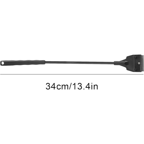 Algeskraber, Langskaftet Akvariealge-renser med 5 udskiftelige blade Akvarievinduesrenser til glasfisketank (Standard skraber)