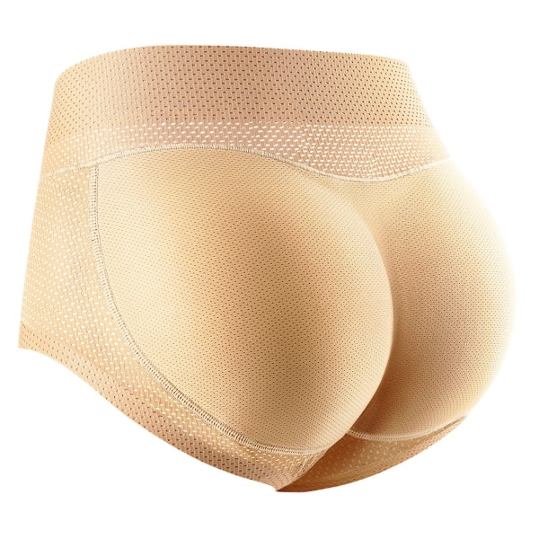 Kvinners Shapewear Polstret Slim Truser Falsk Rumpe Sømløse Trusser For Damer H