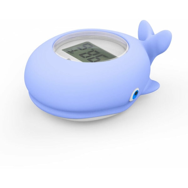 Babybadetermometer, digitalt innendørs badetermometer, badeleker med LED
