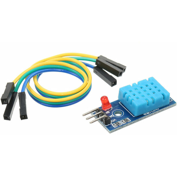 DHT11 Temperatur- och relativ fuktighetssensor Modul <ul><li>Denna produkt