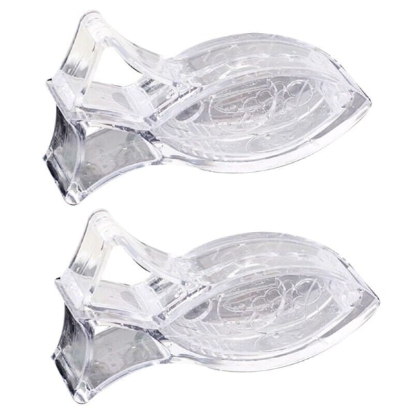4 stk. Manuel Citruspresser, Transparent Akryl Citronpresser, Le