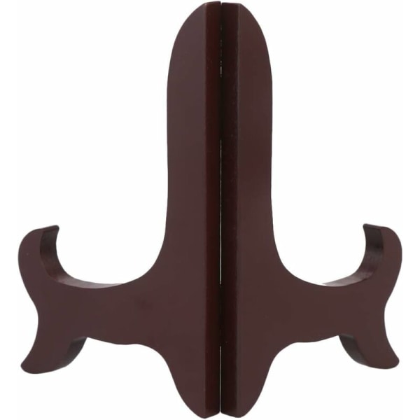 5 tommer plade display stand vintage træ staffeli display foto stand stand F