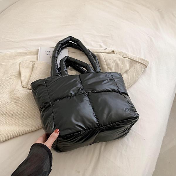 Puffy stofpose, trendy luksus chic polstret bomuld polstret design