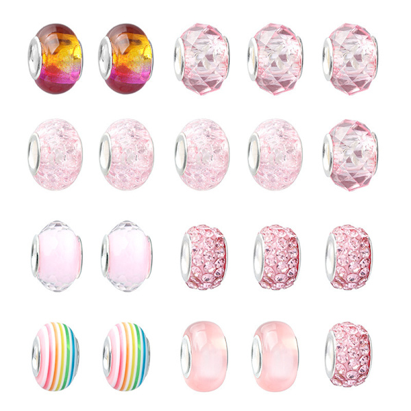 Charm armband gör-det-själv-kit Diy hantverk smycken presentset för barn flickor tonåringar,p