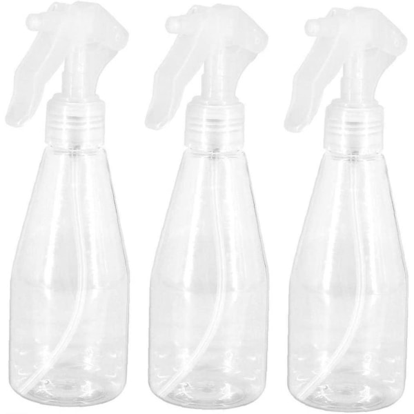 3 st kosmetikasprayflaskor tomma återanvändbara genomskinliga plastsprutor (20