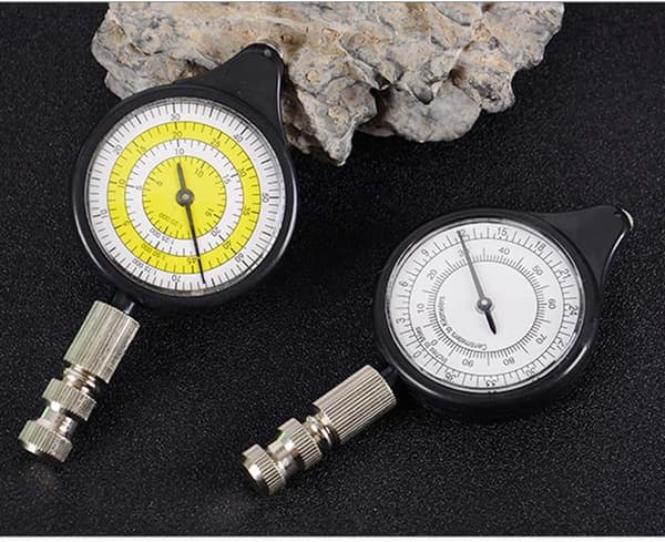 2 stk. Kortmåler Odometer Multifunktionskompas Enhed, Vandring Camping