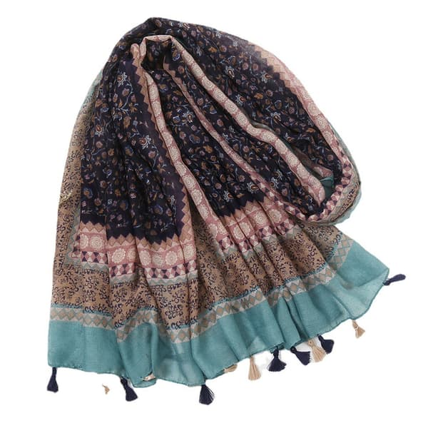 Sjal sol skjerf 180-85cm