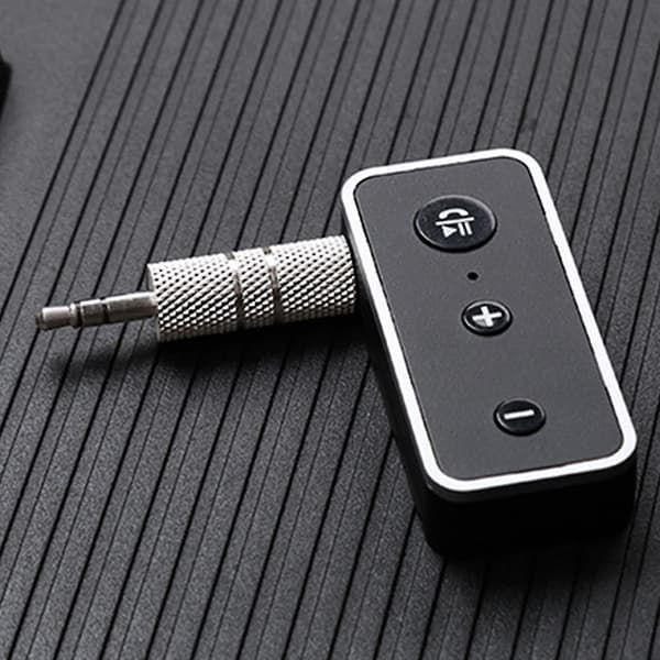 Bluetooth 5.0 Aux-adapter, lydadapter til bil, bærbar trådløs lydadapter