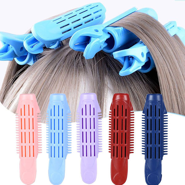 5 stk. pandehår krøller hårstyling værktøjer DIY krøllet frisure clips