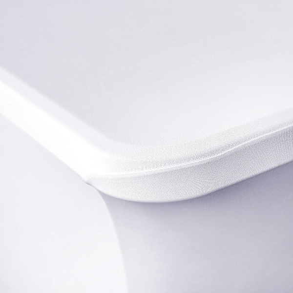 6ft Stretch Spandex-borddug til standard foldeborde - til bryllup,