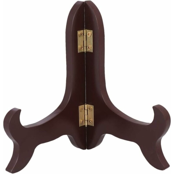 5 tommer plade display stand vintage træ staffeli display foto stand stand F
