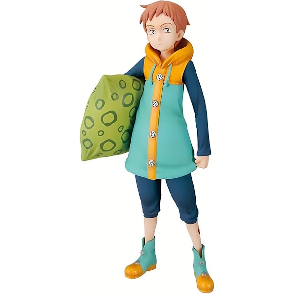 De sju dödssynderna Vrede av gudarna Anime Figur Kung Cartoon Karaktär Stående Modell Peripherals Staty Bricka Modell Prydnad Födelsedagspresent