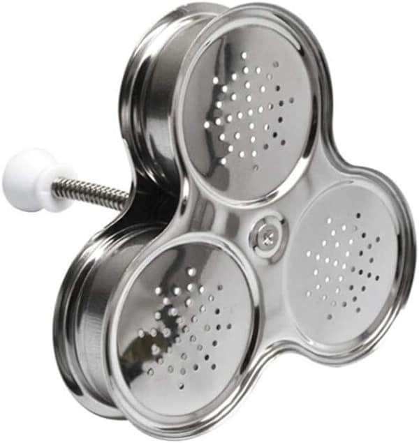 Luxshiny Egg Poacher Insert Rustfritt Stål Posjert Eggkoker Egg Poaching Kopper Egg Poachers Nonstick