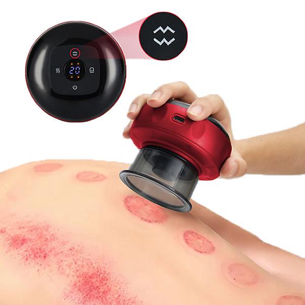 Elektrisk vakuumkoppning Massage Kroppskoppar Anti-celluliterterapi massageapparat F