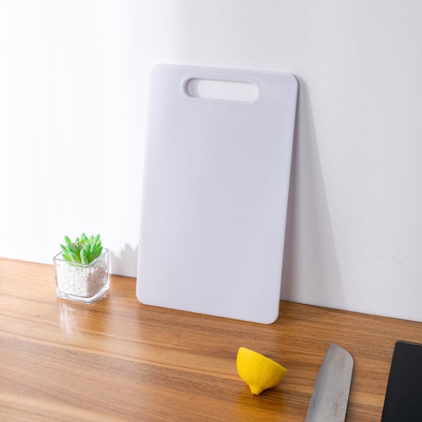 Plastskärbräda 20*33*0.7cm, Livsmedelssäker, BPA-fri, Tjock, Lätt att greppa