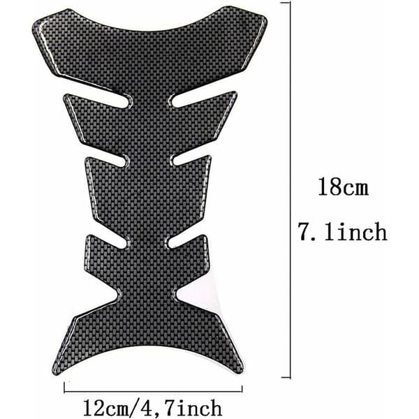 Tank Pad Protector Motorcycle Carbon 3D Gas Buffer Sport Sticker For Tanks