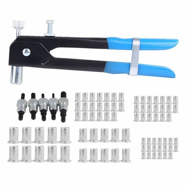 Med M3-m8 Blind Rivet Nut Thread Insert Manuell Rivet Gun Tool Wrench Kit