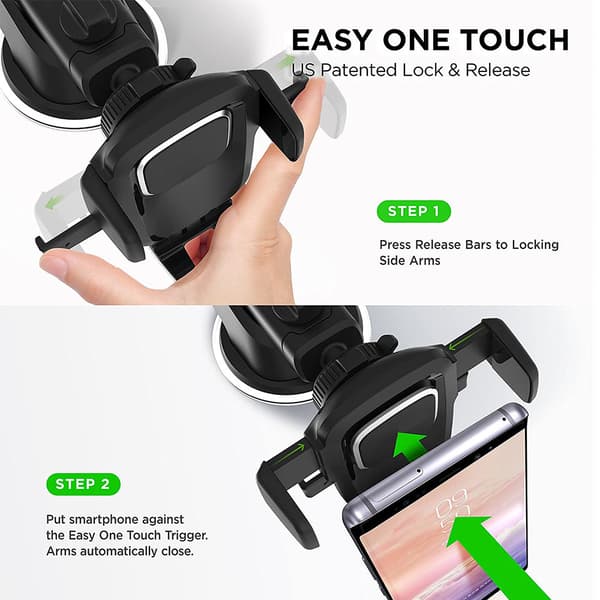 Dashboard & Vindue Universal Biltelefonholder Desktop Holder til iPhone