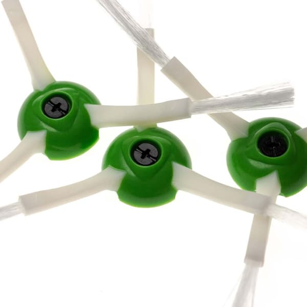Børste sett 3 x sidebørste rund børste kompatibel med iRobot Roomba E5, E6,