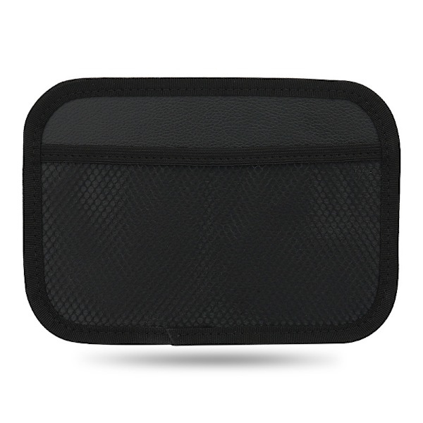 Sett med 2 bilbagasjenettposer - 2 poser på 20,5 x 14,5 cm - Bagasjenett - Oppbevaringsnett - Mesh-oppbevaringspose for mobiltelefon - Elastisk nett
