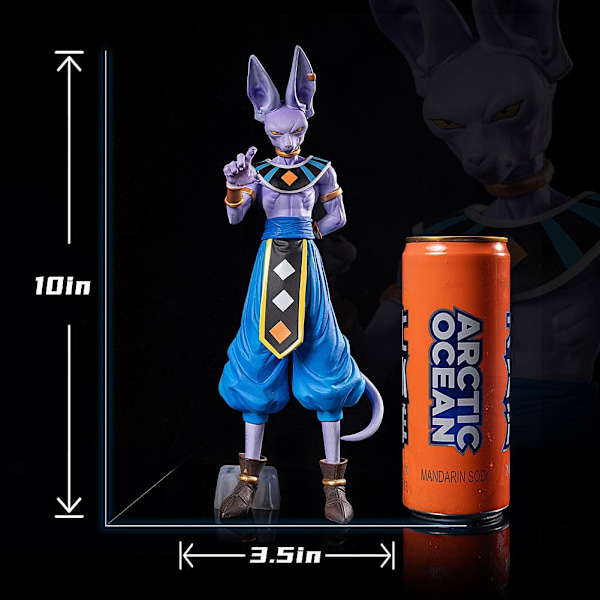 Beerus Figur Statuer Figur Lord Beerus Figur DBZ Kolleksjon