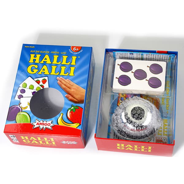 halli galli brädspel patiens