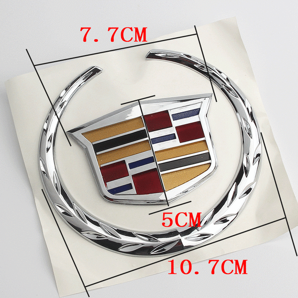 2 Cadillac-dekaler fram och bak SRX ATS XTS främre och bakre sti