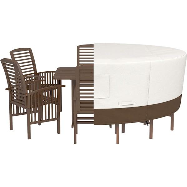 Amazon Rund Patio Møbelbetræk Størrelse, 188*84cm