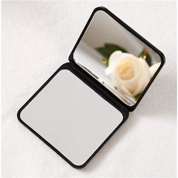 Lille spejl, makeupspejl, blinkende bærbart mini makeupspejl