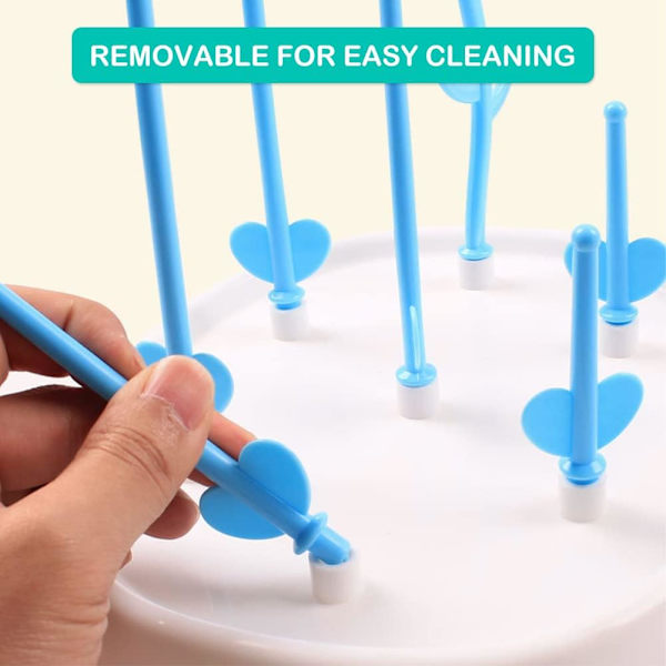 Babyflaskeholder, flaskeoppvaskstativ, flasketørkestativ, flaskeoppvaskstativ,
