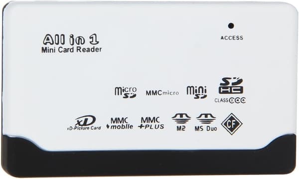 SD MMC Mobile SDHC M2 TF XD CF minnekortleser