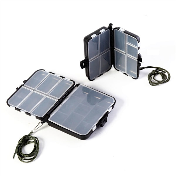 Fiske lokkemad plast tackle boks gadget boks agn tilbehør boks multi-rum