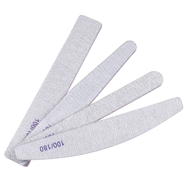 20 st nagelfilar 100/180 nagelfilar - Dubbelsidiga filar, nagellackskam