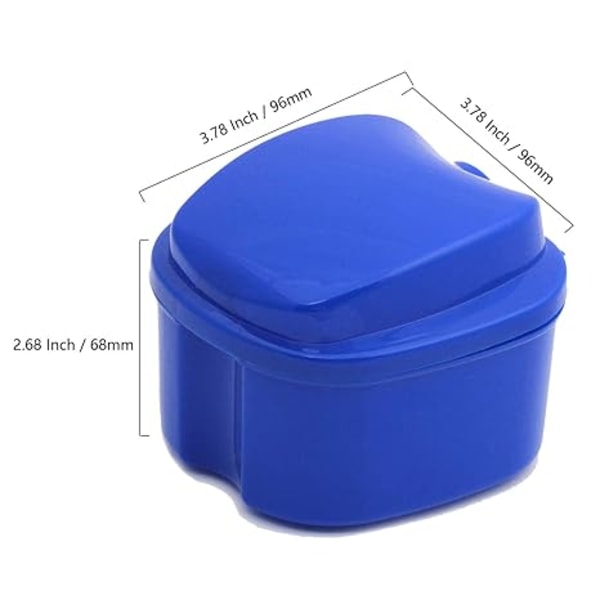 2 Pack Colors Protes Badkar Case Cup Box Hållare Förvaring Blötlägg behållare med