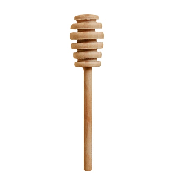 Trä honungsstick sirapspotta trädopp dipplerstick serveringsköksverktyg