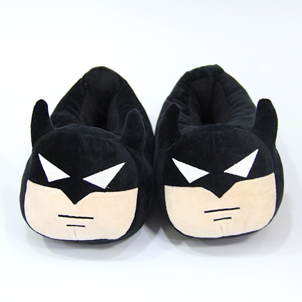 Batman Vintertofflor Roliga Unisex Vuxna Fyllda Plyschskor inomhus
