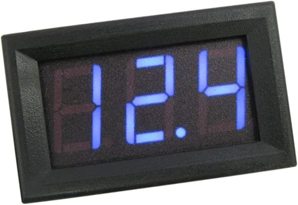 0,56'' DC 0-30V Digital Voltmeter Spændingstester Måler Belysning 3-tråds L