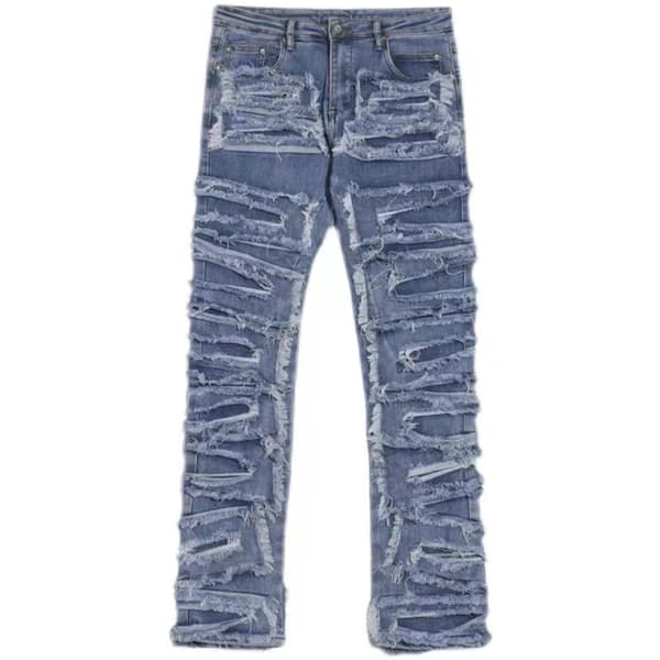 Denim Indigo Distressed 2xl