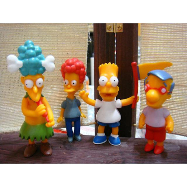 14 pakke Simpsons actionfigurer
