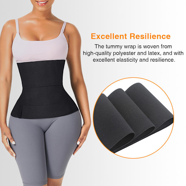 Shapewear til kvinder, mavekontrol, mavebælter til vægttab, taljeformere til kvinder, underliv, mavebælter til mave, body shaper, post-partum mavebælte, arbejde hjemmefra fitness 12,5 cm-4 m