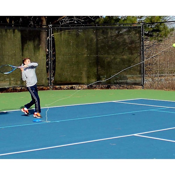 Blå bærbar selvstudie praksis tennisbold træningsværktøj