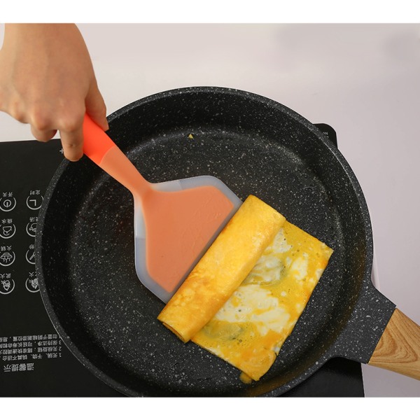 Silikonspatel Bred Mun Pizza Spatel Steak Spatel Non-stick Silikonspatel Pannkaka Silikonspatel