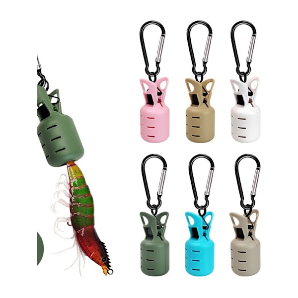 Bjergbestigningsspænde Tilbehør, Blæksprutte Krog Beskytter, Fiskeri Tackle Organizer, Fiskeri Karabiner, Fiskeri Værktøj, Udendørs Karabiner Til Fiskeri