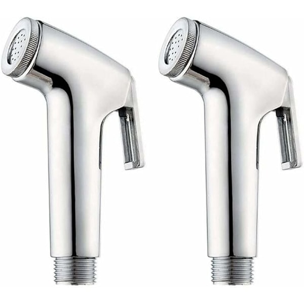 2 stk bidet spray, toalett spray toalett sprøyte for toalett rengjøring, kjæledyr bad