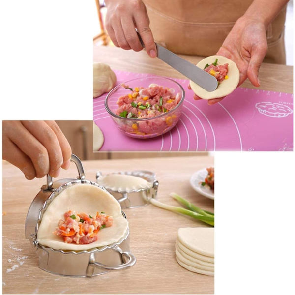 Dumpling maker, rustfritt stål dumpling maker, ravioli maker, ravioli shap