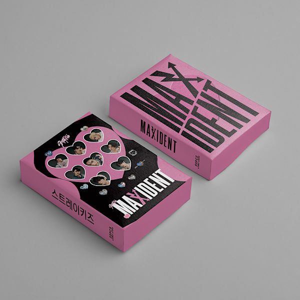 55 stk. sæt Kpop Stray Kids Lomo-kort Nye album drenge fotokort 5,7*8,6cm