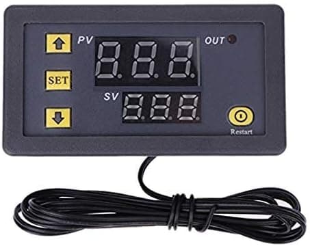 24V 20A W3230 LCD Digital Termostat Regulator Hög Temperatur