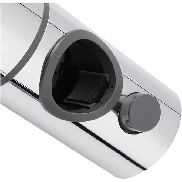 25mm justerbar dusjhodeholder for glide skinne, baderomserstatningsklemme