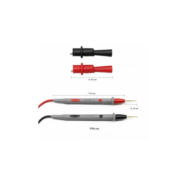 1000V 20A Universal Digital Multimeter Probe Test Leads Pin Needle Tip Mult