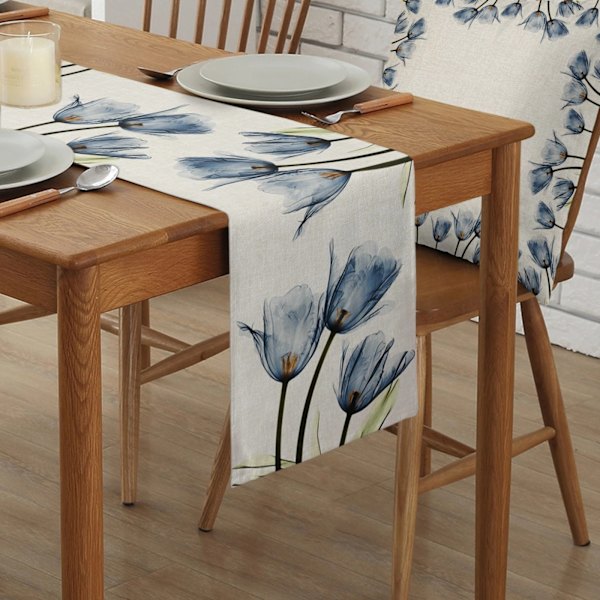 Bordlöpare Mode Bordlöpare Linne Bordlöpare Luktfri Boho Bordlöpare Landstil Sommar Bordlöpare för Matrum Fest Semester, 33x1